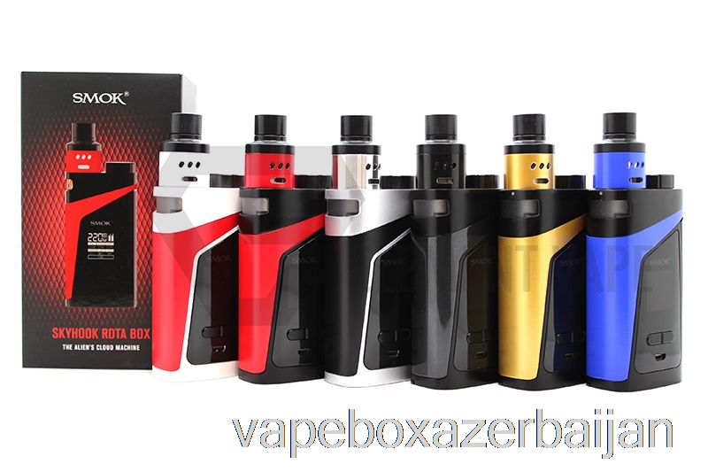 Vape Smoke SMOK Skyhook RDTA Box 220W Kit Silver